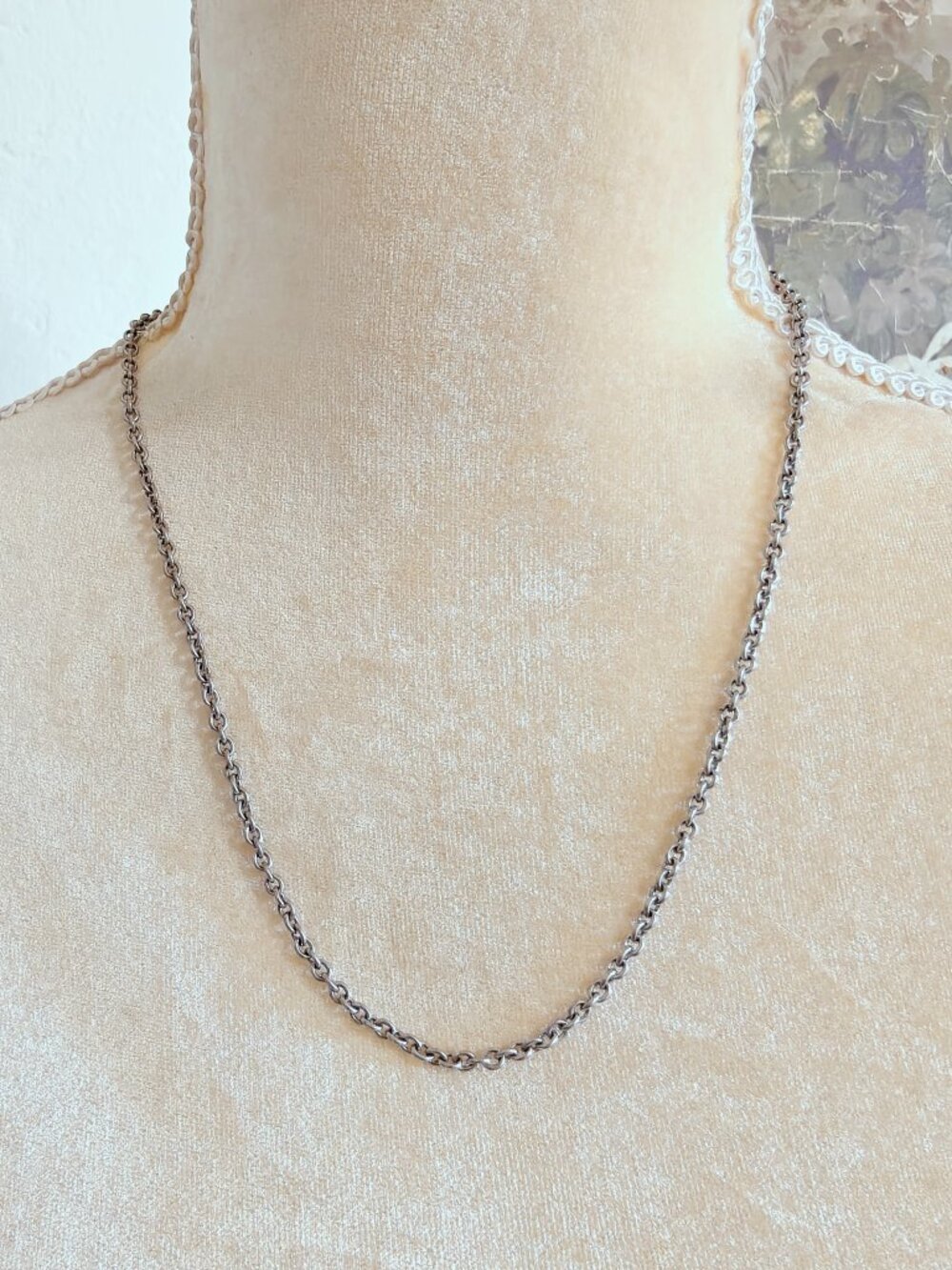 James Avery Heavy Cable Chain Sterling Silver 20" Necklace 12g